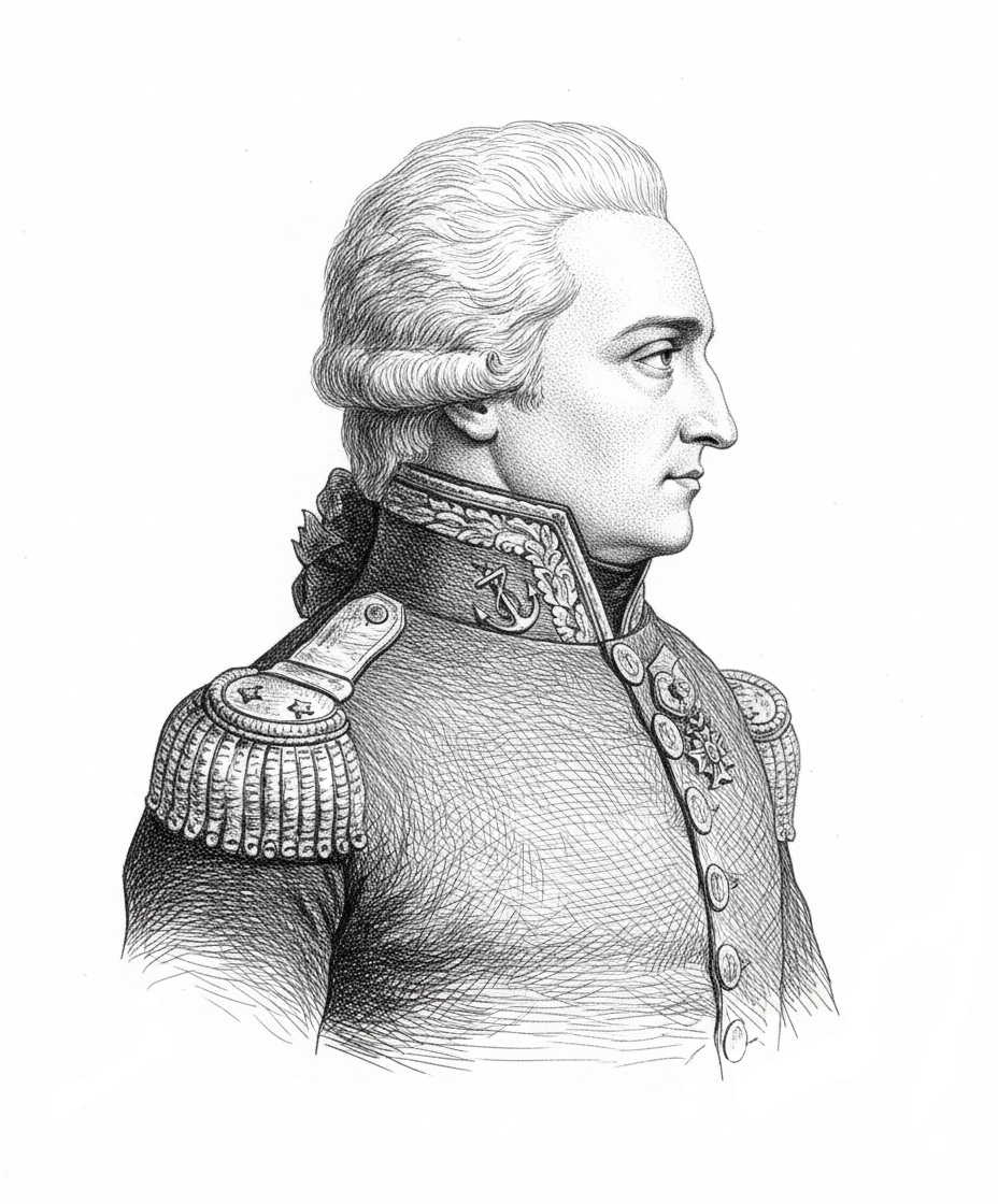 Portrait of Antoine Bruni d'Entrecasteaux